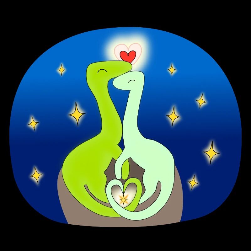 Compsognate in der Liebe