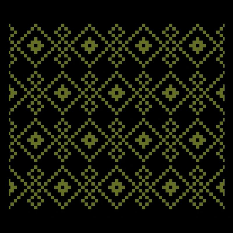 Pull uni de Noël (vert)