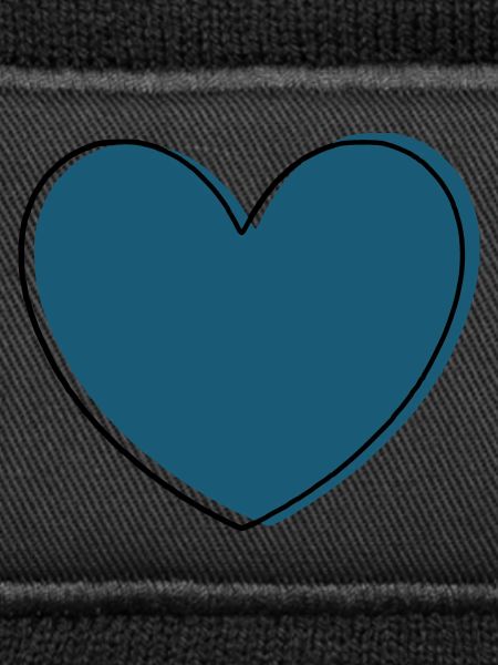 blue heart gift