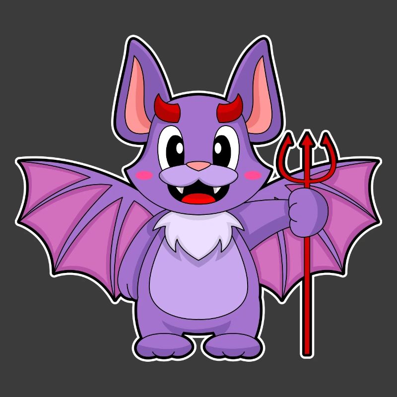 Bat Halloween Devil