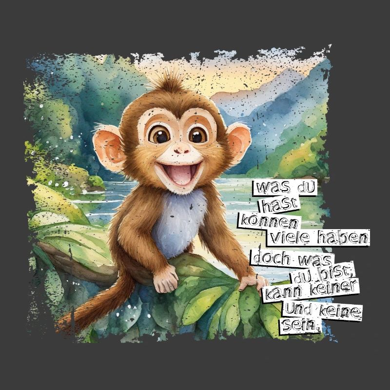Ce que vous avez peut en avoir beaucoup - Avec une image de singe