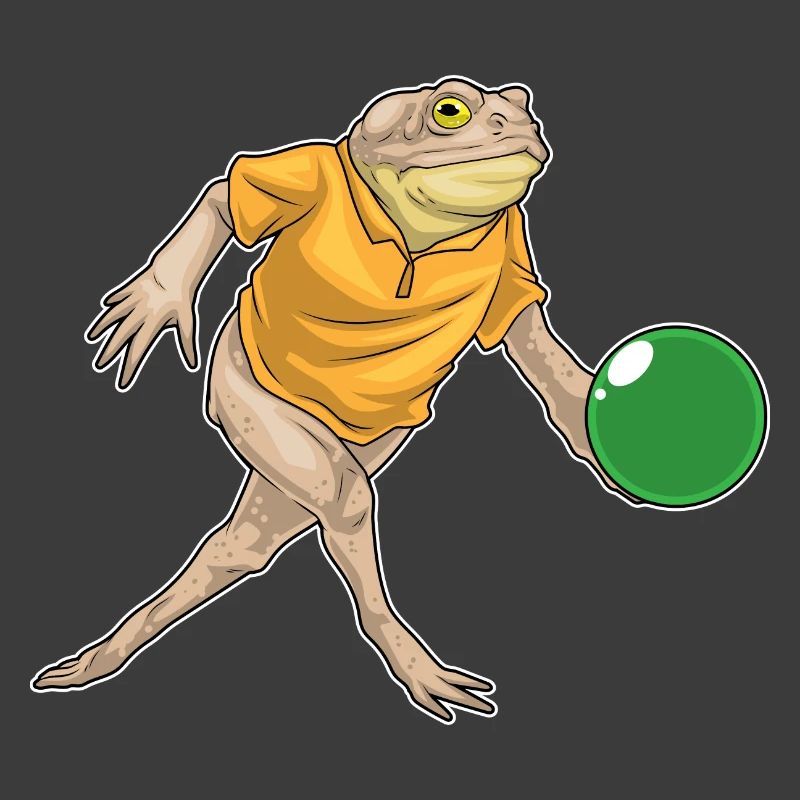 Grenouille Bowling Boule de bowling