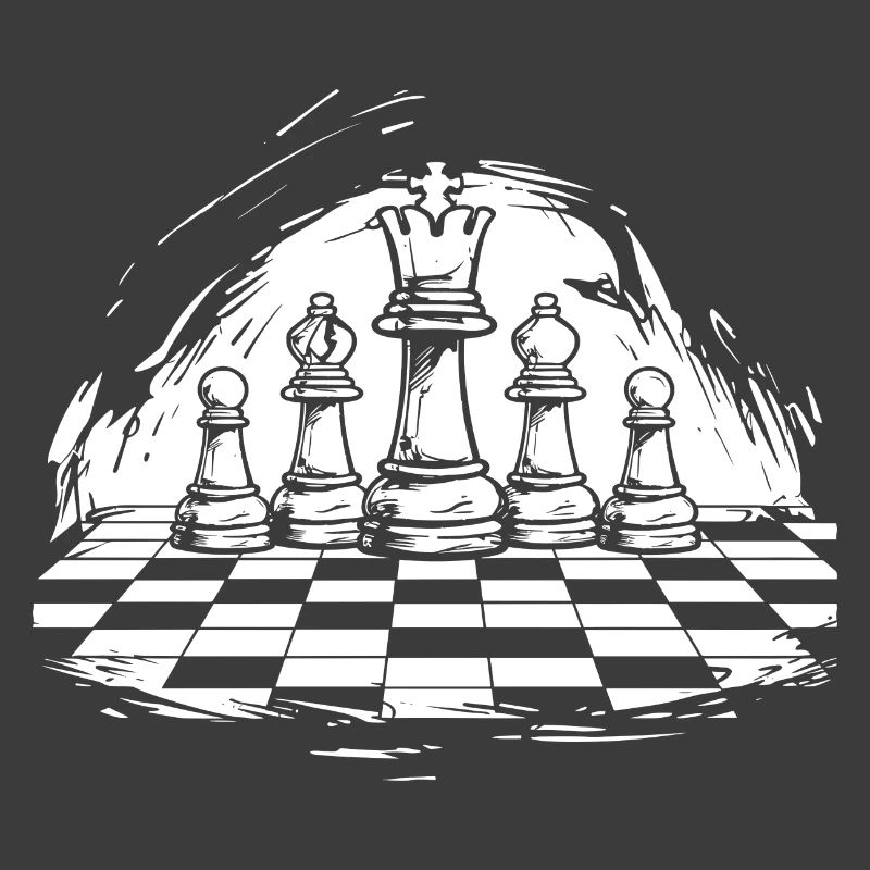 Schach Zeichnung