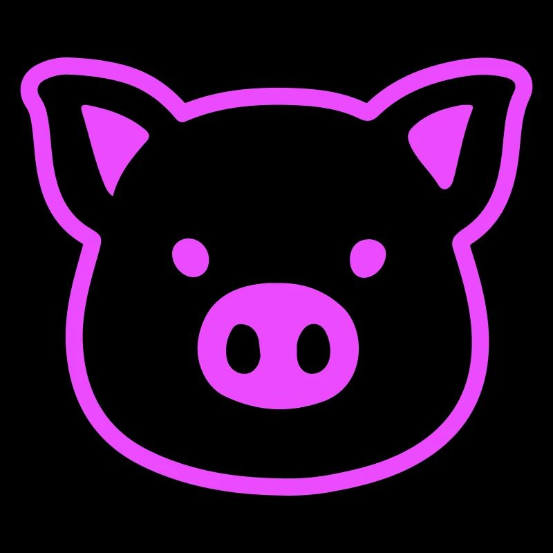 Schwein Kopf Sau