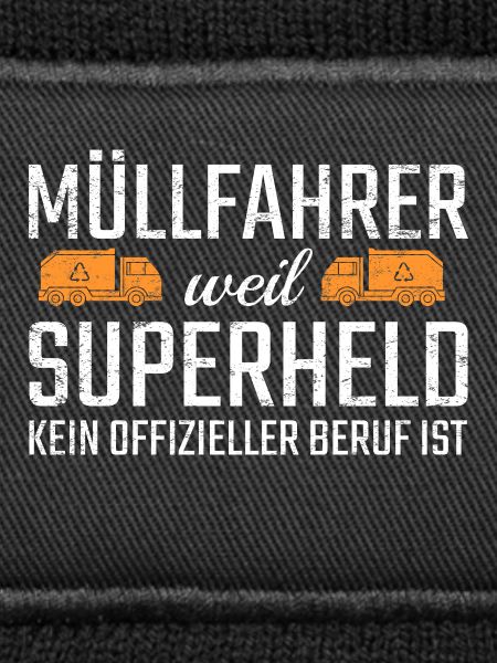 Müllfahrer Superheld