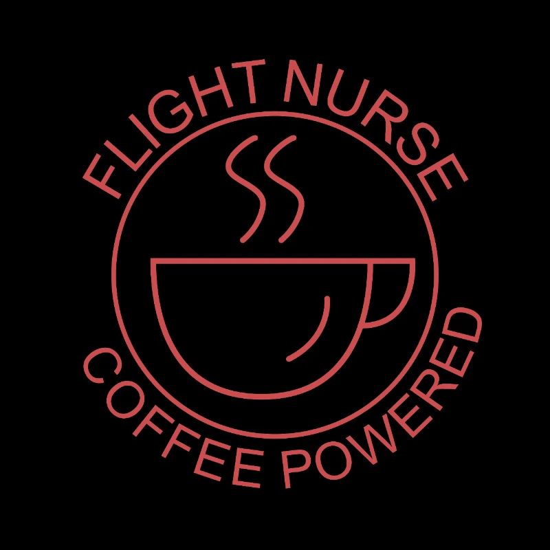 Flight Nurse Coffee Powered Luftrettung