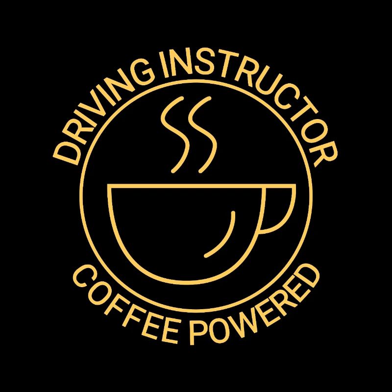 Driving Instructor Coffee Powered Drive Tutor