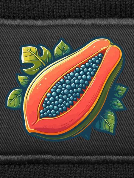 Bright tropical papaya