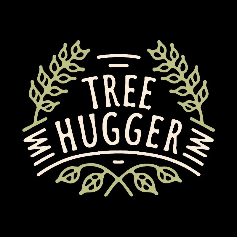 Tree hugger bain de forêt amoureux de la nature