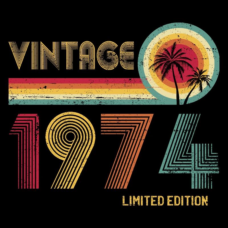 Retro 70s Vibe Vintage Style Design