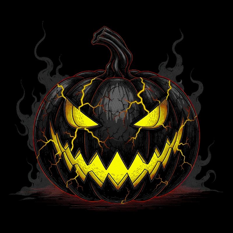 Evil Lightning Pumpkin
