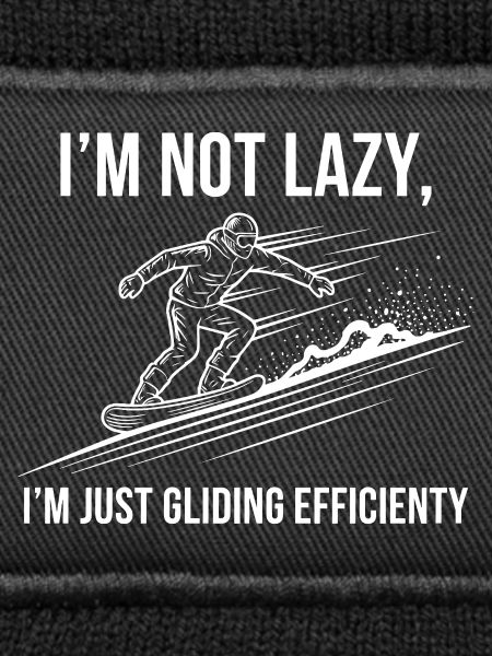Not lazy, just efficient