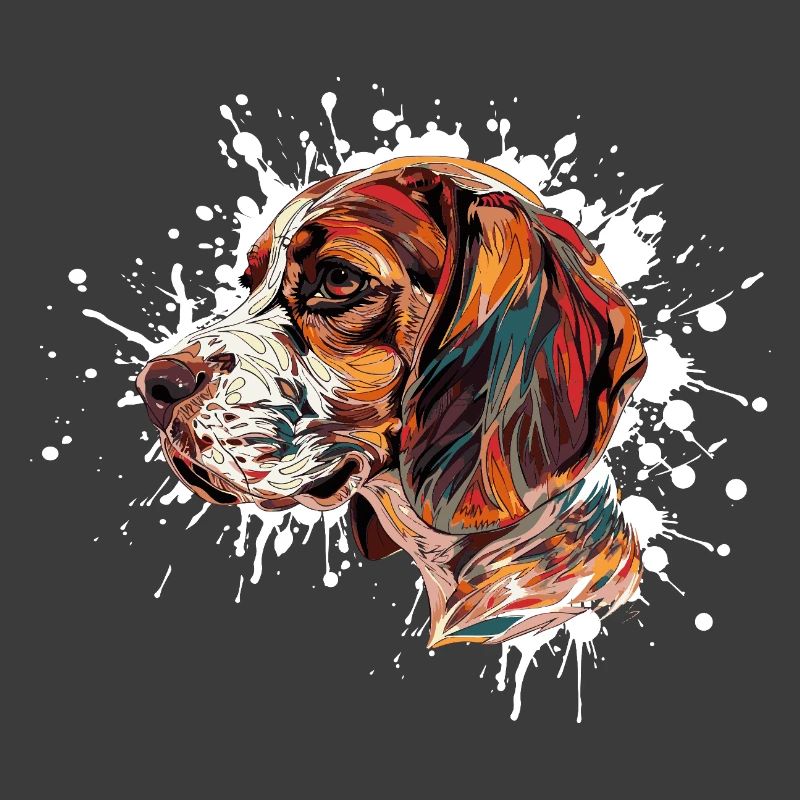 Beagle Color Explosion