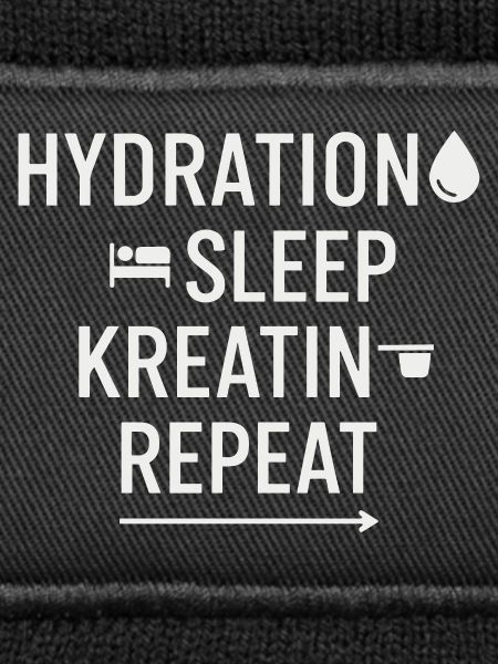 Hydration Sleep Creatine Repeat