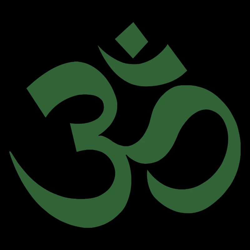 Om Symbol Dharma Muster