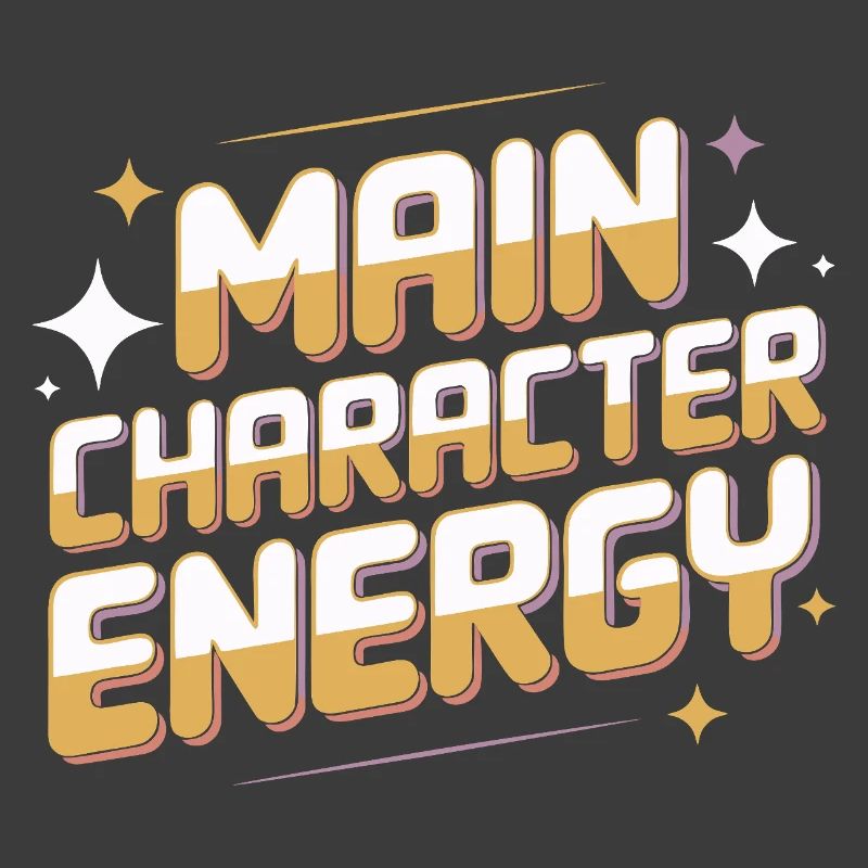 Main Character Energy Graphic Tee