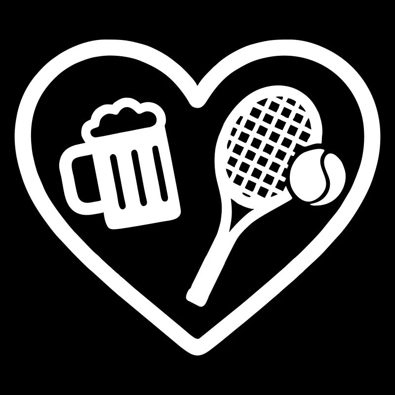 Heart Tennis Bier