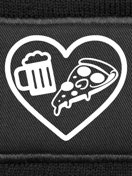 Heart Pizza Bier