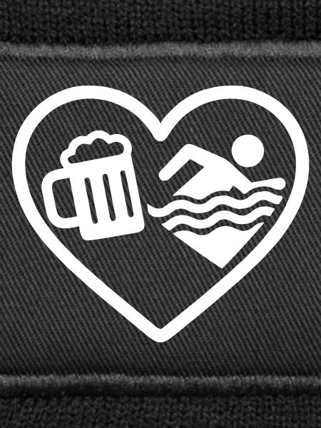 Heart Swimming Beer 