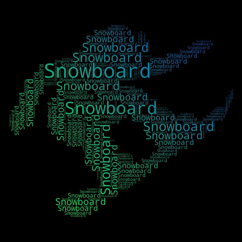 Déclaration pour tous les snowboards féminins