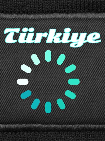 Turkey Charging Circle Turquoise