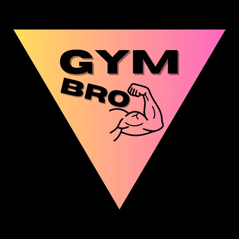 Muscle Logo Triangle