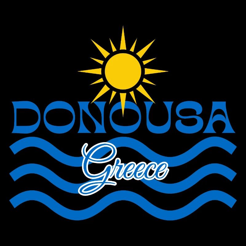 Donousa, Grèce Vagues de Soleil