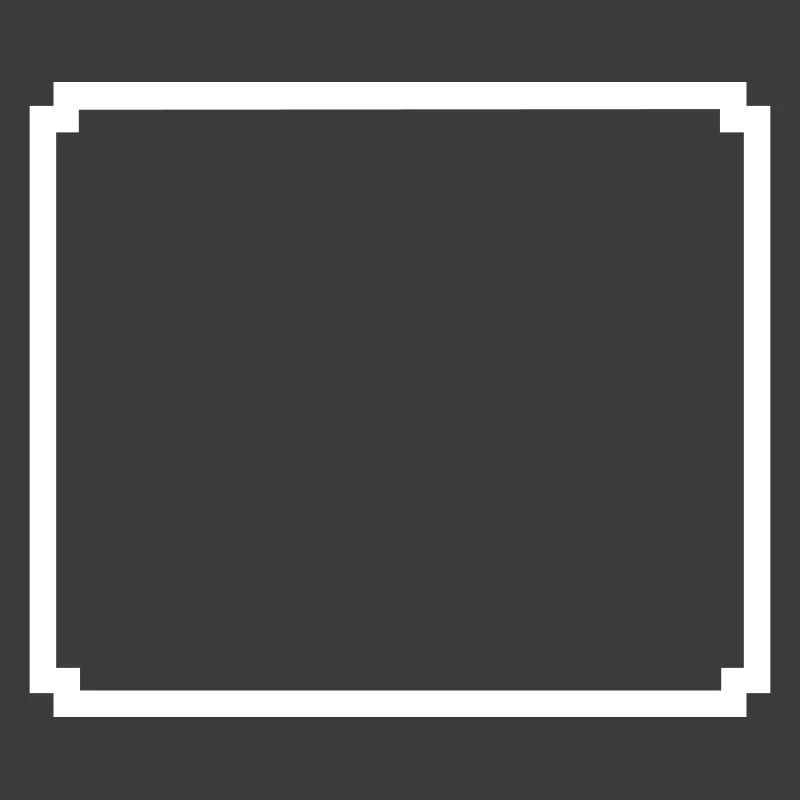 Pixel Frame 8-Bit Text Box