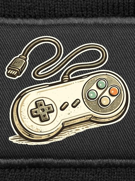 Retro Spielcontroller Grafik