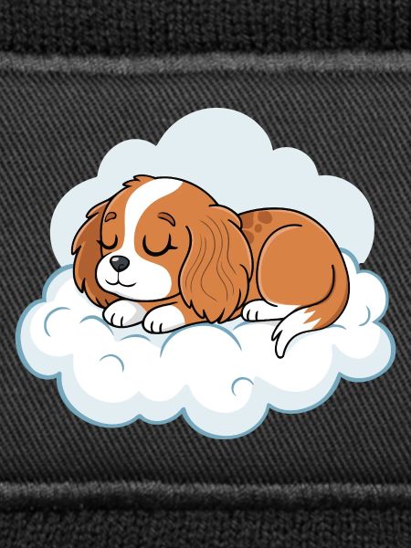 Dreamy Puppy on Cloud