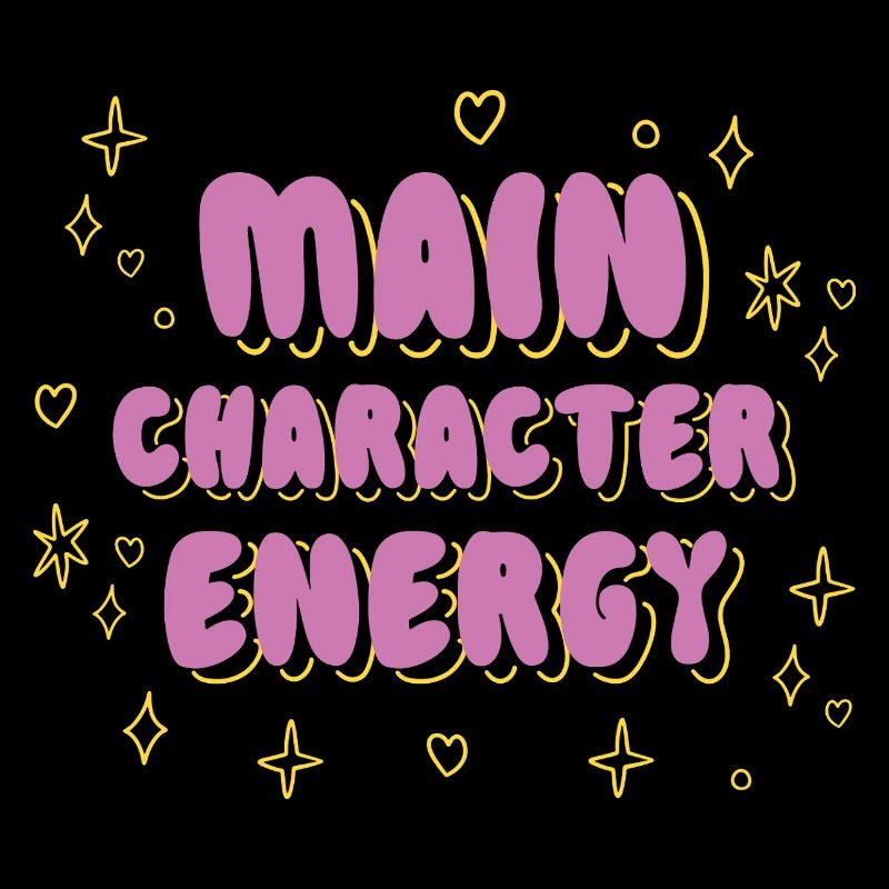 Main Character Energy Tee