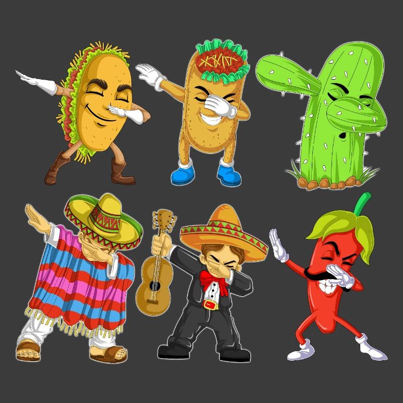 Cinco de Mayo Dab-Hemd