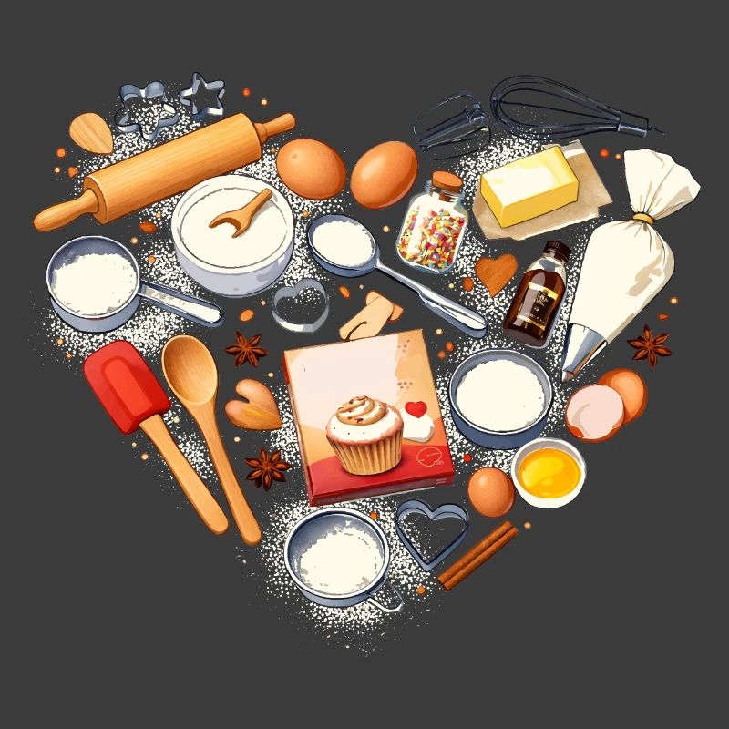 Baking Heart Shape Baking Utensils Hobby Baker