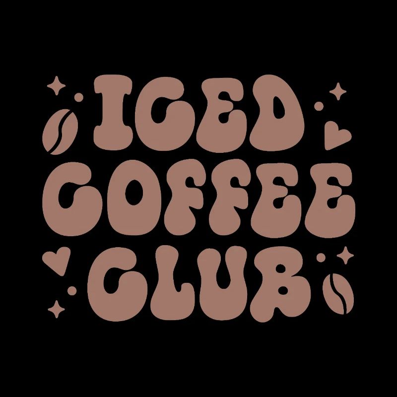 Eiskaffee-Club-Latte-Ästhetik