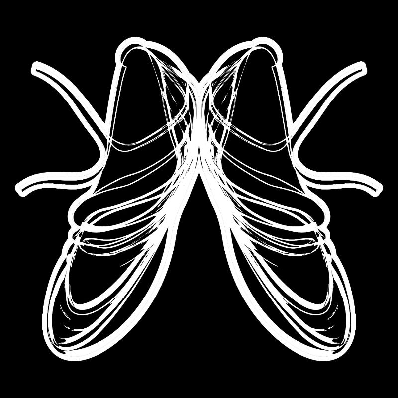 Dessin de chaussures de ballet
