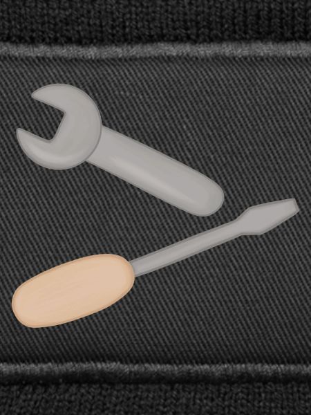 Tool duo: wrench & screwdriver