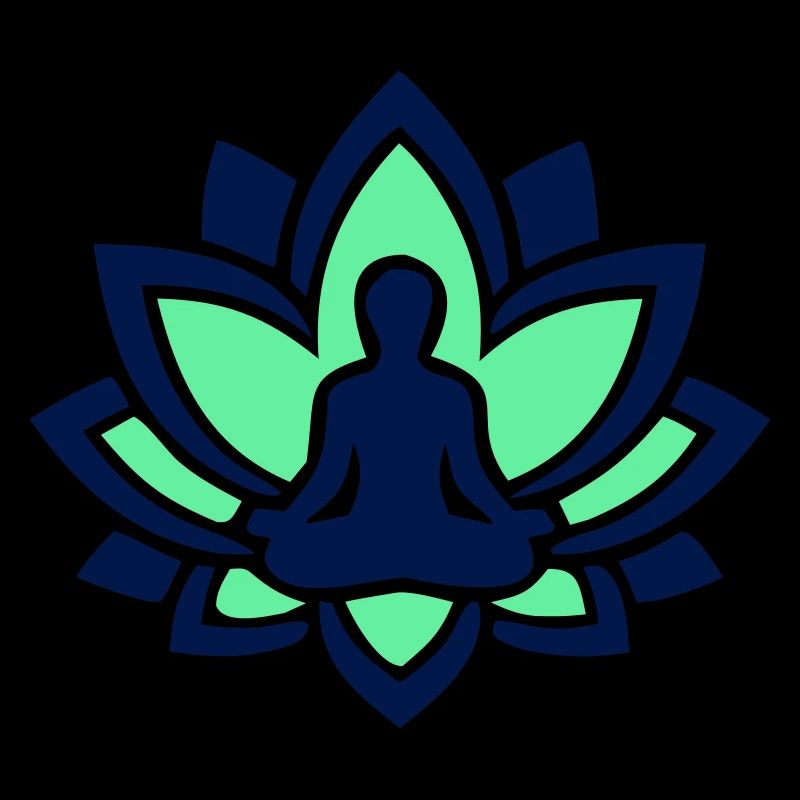 Lotus Meditation Silhouette