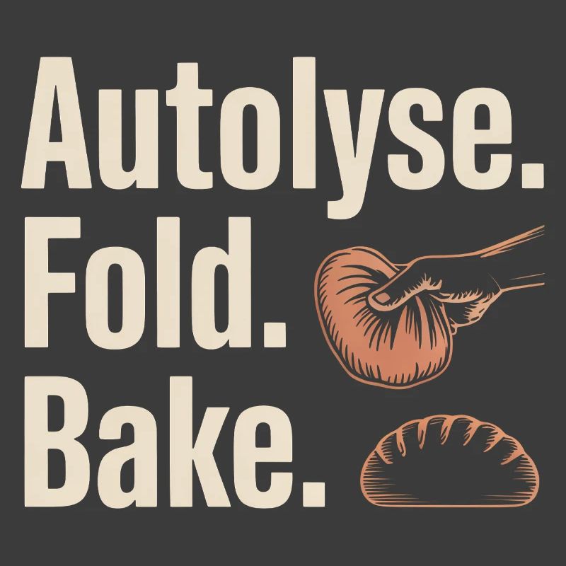 Autolyse Fold Backe Bread Kunst