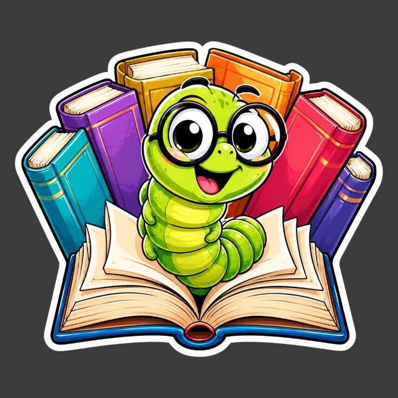 Cheerful Bookworm