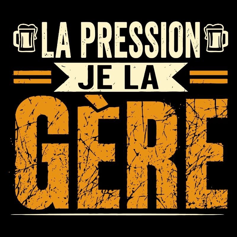 La pression je la gère