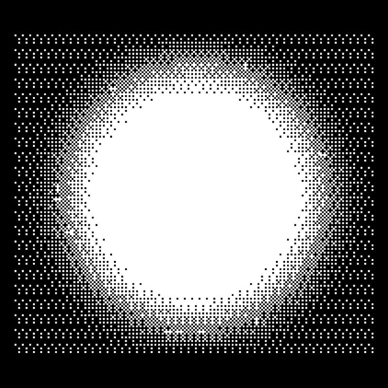 Cercle de Dotburst Halo