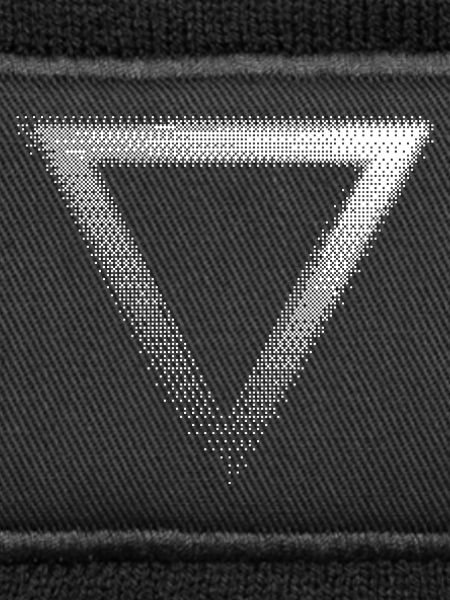 Emblème géométrique triangulaire