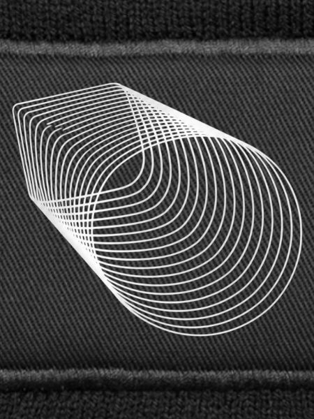 Geometric line spiral