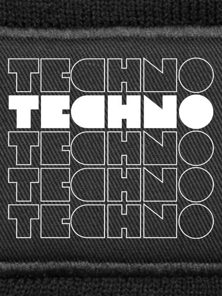 fettes techno-geometrisches Logo