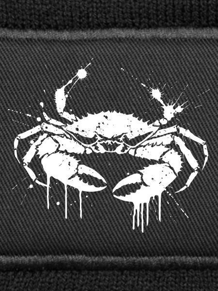 Crab Splash Grunge White