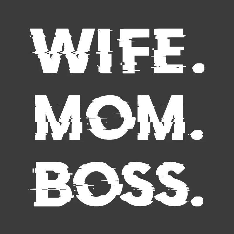 Frau Mom Boss Muttertagsgeschenk - Shirt