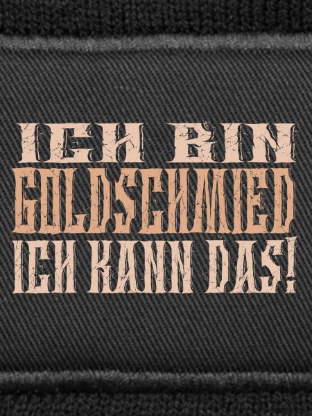 Ich bin Goldschmied