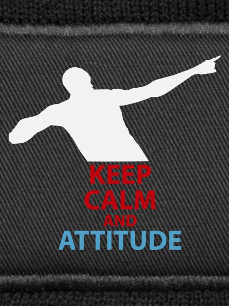 Calm and Attitude Silhouette