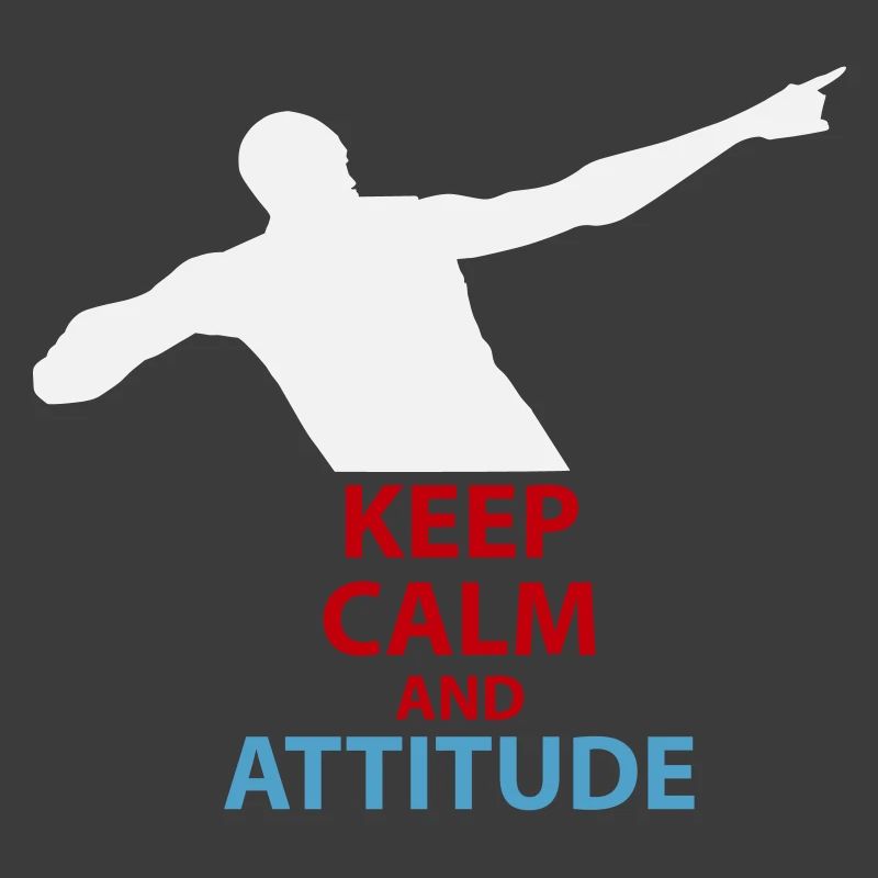 Calm and Attitude Silhouette