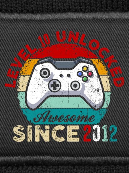 Levelfreigeschalteter Retro-Controller-Stolz